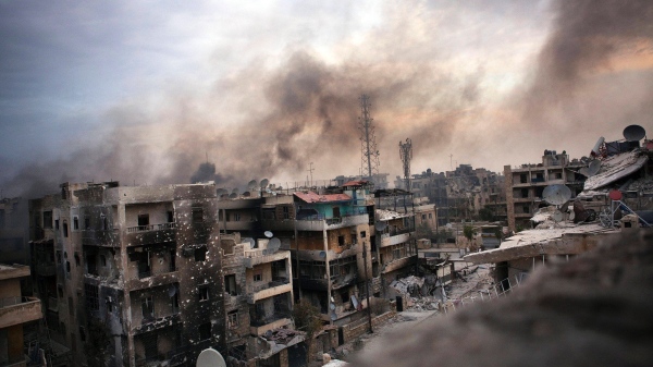Zerstörung in Aleppo: Die Verbrechen des Konflikts waren auch und vor allem die Ausgeburt einer in hohem Grade verwerflichen Entscheidung der Rebellen - ihres Griffs zu den Waffen